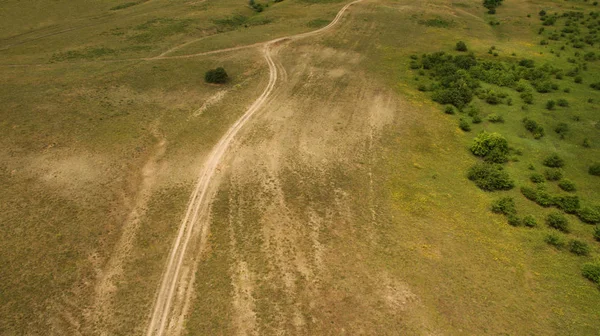 Güzel manzara bir yükseklikten çekim