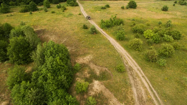 Güzel manzara bir yükseklikten çekim