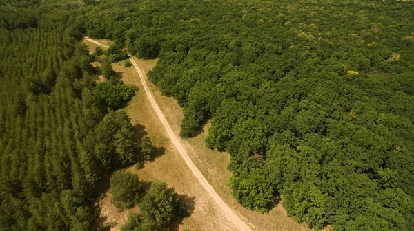 Güzel manzara bir yükseklikten çekim