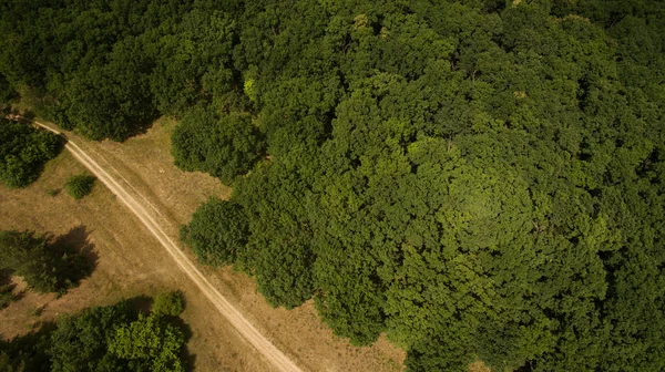 Güzel manzara bir yükseklikten çekim