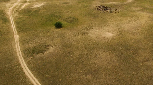 Güzel manzara bir yükseklikten çekim