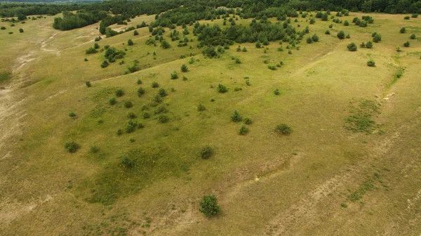 Güzel manzara bir yükseklikten çekim
