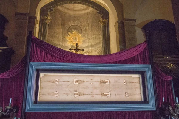 Turin katedral Torino Kefeni Fuar. Piedmont. İtalya.