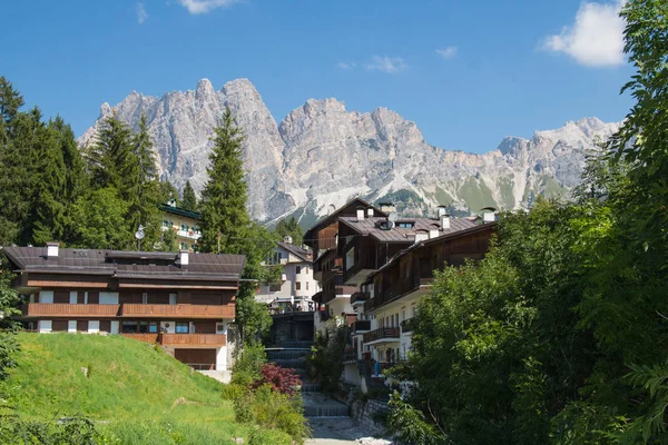 Cortina d'Ampezzo. Veneto, Włochy. — Zdjęcie stockowe