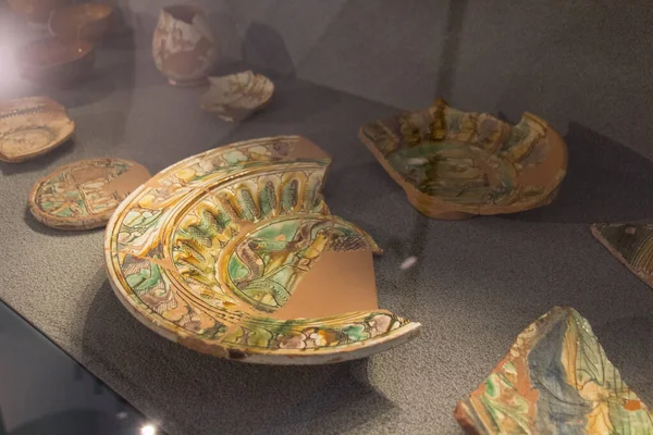산타기울리아 박물관에서 일상적으로 사용하는 고대 물품들, 브레 — 스톡 사진