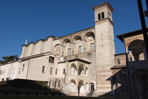 San Salvatore ve Santa Giulia 'daki Benedikt Manastırı, Brescia, Lombardy, İtalya.