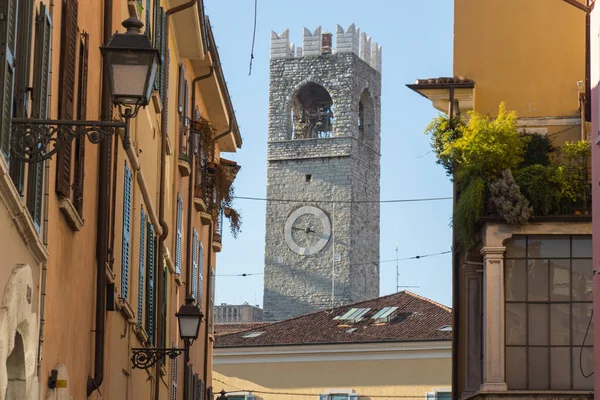Tower of Pegol in Brescia, Lombardy, Italy. — Stock Photo, Image