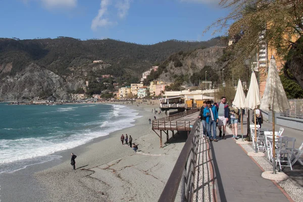 Monterosso al mare, National park of Cinque Terre, liguria, Italy. — 스톡 사진