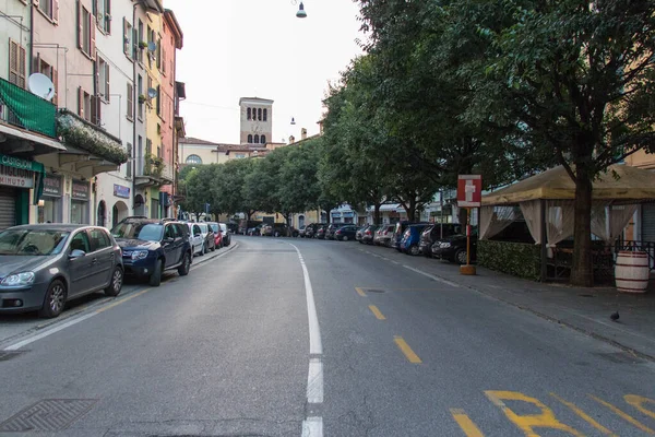 ブレシア イタリア 2018年8月1日 ブレシアでの8月1日のサン ファウスティーノ通りの眺めイタリア — ストック写真