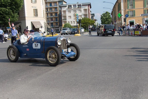 Брешиа Италия Мая 2018 Salmson Sport 1929 Старый Гоночный Автомобиль — стоковое фото