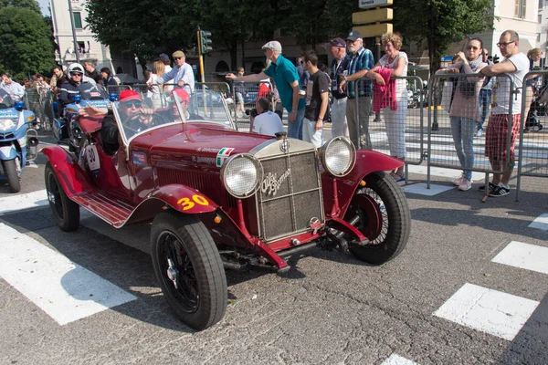 Brescia Italia Mayo 2018 Alfa Romeo 1500 Super Sport 1928 — Foto de Stock