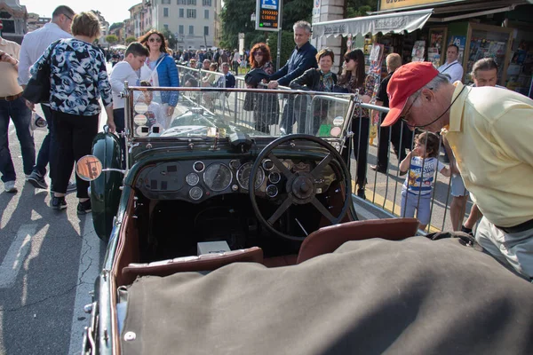 Brescia Italië Mei 2018 Live Opname Beroemde Italiaanse Historische Race — Stockfoto