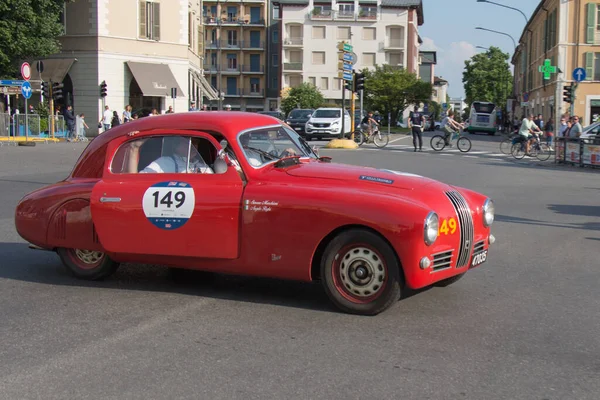 Brescia Italy May 2018 Fiat 1100 Berlinetta Gobbone 1947 Old — Stock Photo, Image