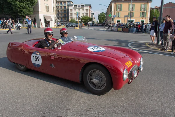 Brescia Itálie Května 2018 Cisitalia 202 Spider 1948 Staré Závodní — Stock fotografie