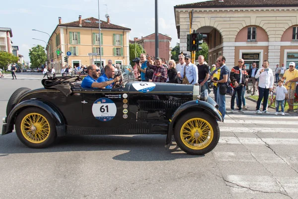 Brescia Italy May 2018 Bugatti 1929 Old Racing Car Rally — Stock Photo, Image