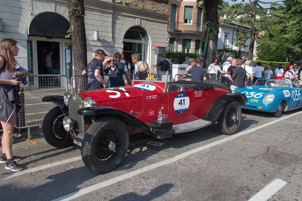 Brescia Italy May 2018 Live Shot Famous Italian Historical Race — Stock Photo, Image