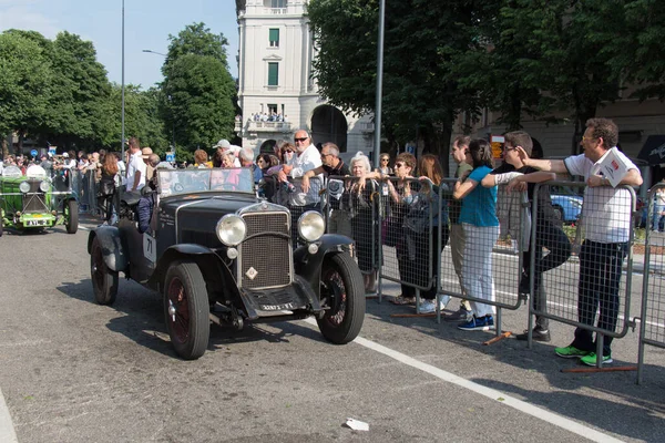 Брешиа Италия Мая 2018 Fiat 514 1930 Старый Гоночный Автомобиль — стоковое фото