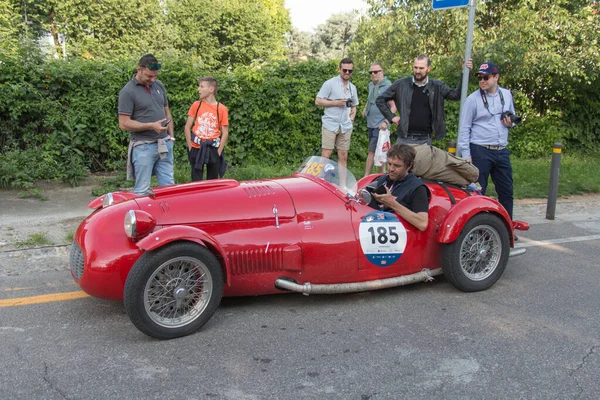 Brescia Itálie Května 2018 Ermini 1100 Siluro Motto 1950 Staré — Stock fotografie