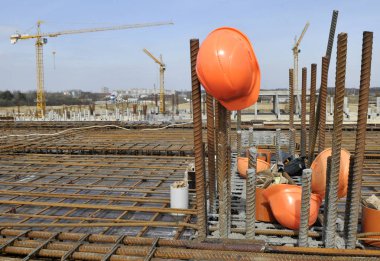 İnşaat, kask, Vinç