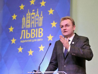 Mayor of Lviv Andriy Sadovyi clipart