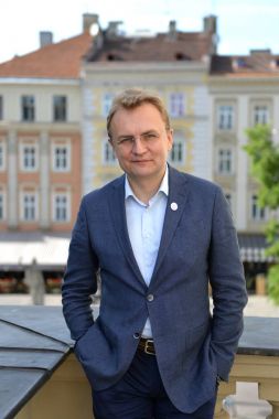 Mayor of Lviv Andriy Sadovyi clipart