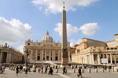 Vatikan Rosaint Peter's Square.