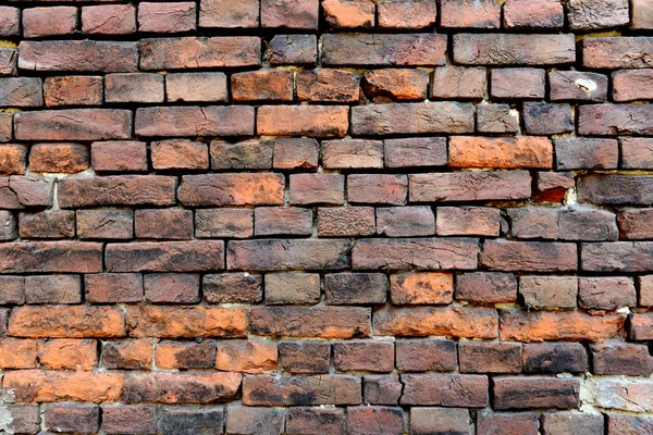 Fundo de parede de tijolo velho. Textura de fachadas de construção — Fotografia de Stock