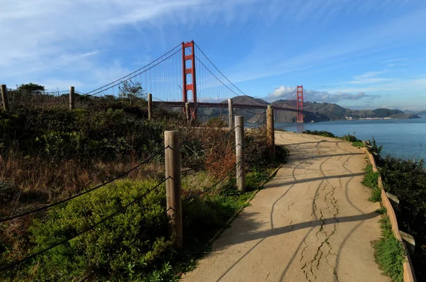 Golden gate bridge, San Francisco, California, USA — Foto Stock