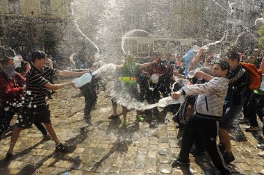 Temiz Pazartesi (ya da ıslak Pazartesi), Lviv, Ukrayna