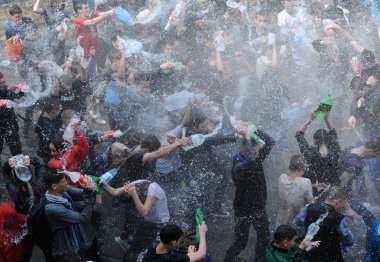 Temiz Pazartesi (ya da ıslak Pazartesi), Lviv, Ukrayna