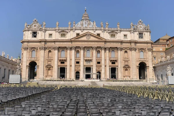 聖ピーター大聖堂、バチカン市国、ローマ、イタリア — ストック写真