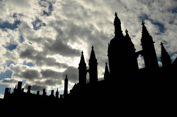 Кембридж Кінгз Коледжу Капели Англія Великобританія — стокове фото