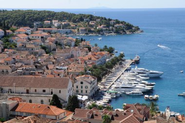 Hvar harbor, Hırvatistan.