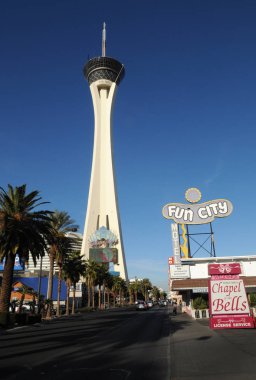 Stratosphere casino otel ve Las Vegas Kulesi
