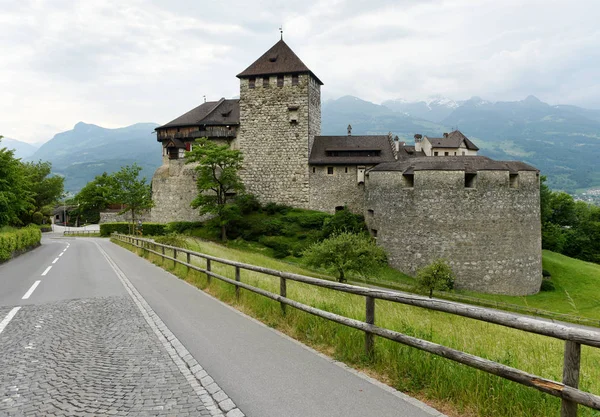 Schloss in Vaduz, Liechtenstein — Stockfoto