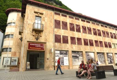 Vaduz, Liechtenstein pul Müzesi (Postmuseum). 