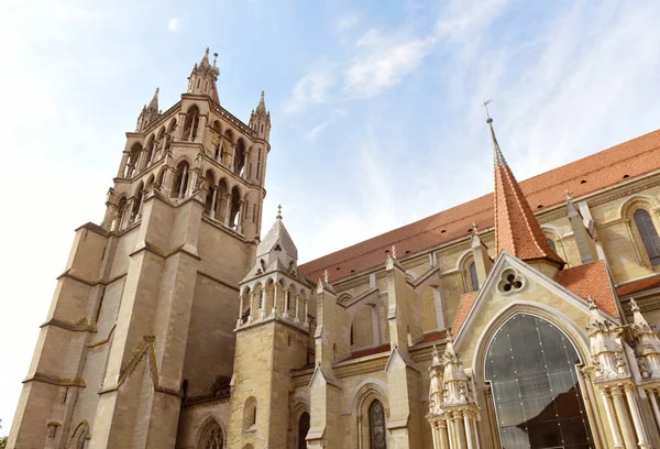 Catedral de Notre Dame em Lausanne, Suíça — Fotografia de Stock