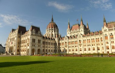 The Hungarian Parliament Building, Budapest, Hungari clipart