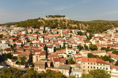 St John's kale, Hırvatistan ile Sibenik cityscape