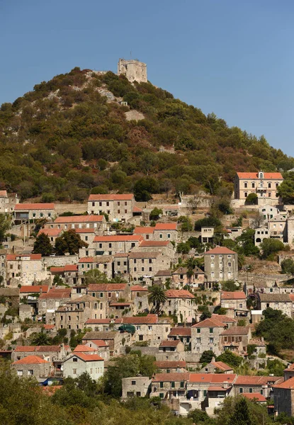 Старе місто Ластово, острові Ластово, Хорватія — стокове фото
