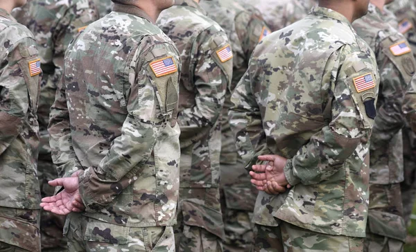 A veteránok napja. Mi katonák. Mi hadsereg. Mi katonák. Az USA hadserege. — Stock Fotó
