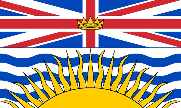 Flag of British Columbia.