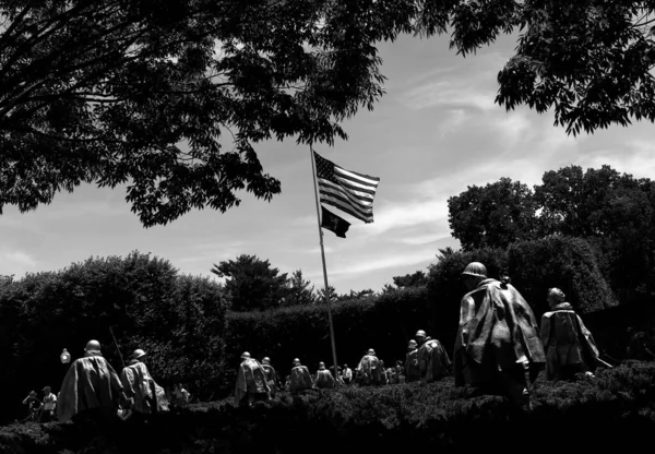 Washington June 2018 Korean War Memorial National Mall Washington — 스톡 사진