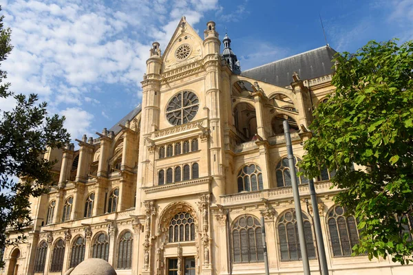 Igreja Saint Eustache Paris França Leglise Saint Eustache — Fotografia de Stock