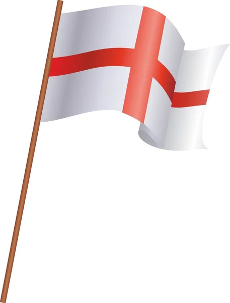 Die Flagge von England — Stockvektor