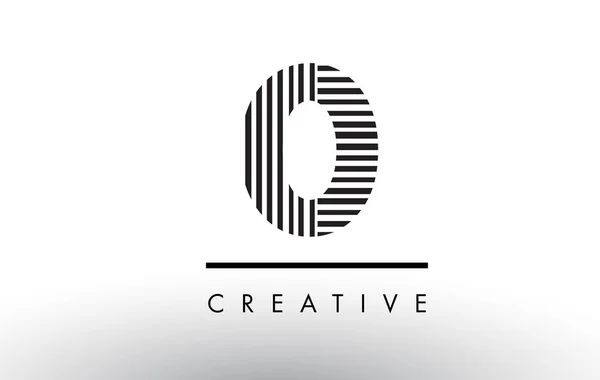 Logo Tasarım 0 siyah ve beyaz satır sayısı. — Stok Vektör