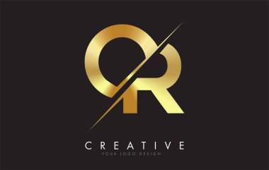 Ya da O R Harfi Logo Tasarımı ve Yaratıcı Kesim. Yaratıcı logo tasarımı..