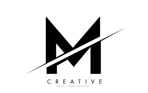 Letter Logo Design Creative Cut Creative Logo Design — Stock Vector