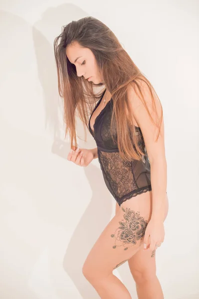 Sexy mladá žena — Stock fotografie