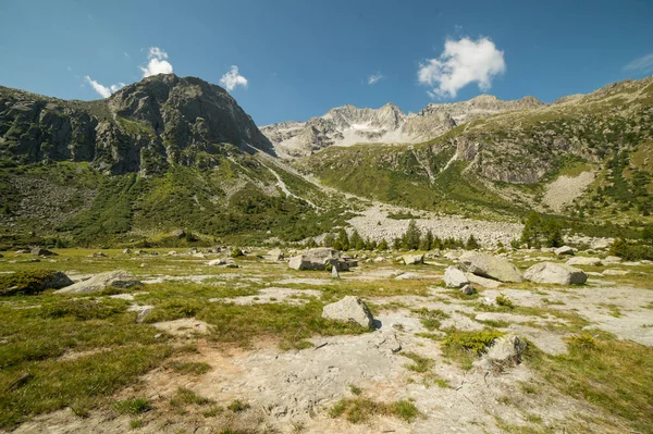 Paesaggio Delle Alpi Italiane — Foto Stock